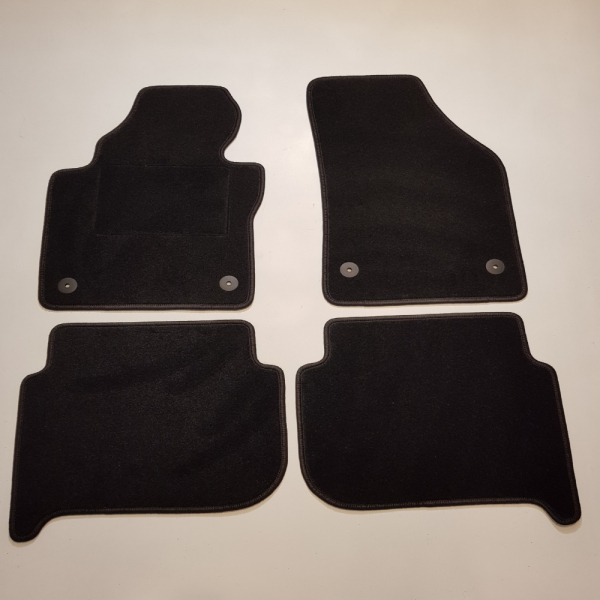 Déflecteurs D'air Pour Vitres Avant Volkswagen Touran 2003-2015 - Kit 2 Pièces Acrylique Fumé - Installation Intérieure Sans Outil